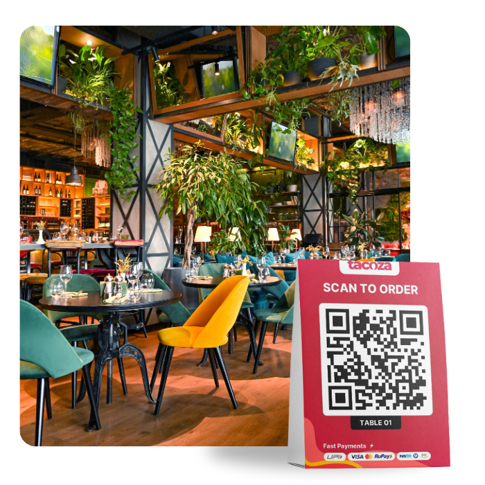 QR on Table